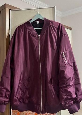 H&M DIVIDED  Fermuarlı Kolej Ceket - Görsel 2