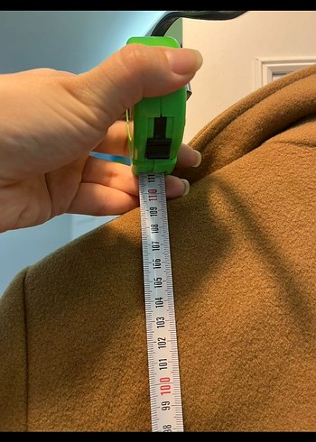 Düğmeli Kahverengi Süet Erkek Kaban - Görsel 5