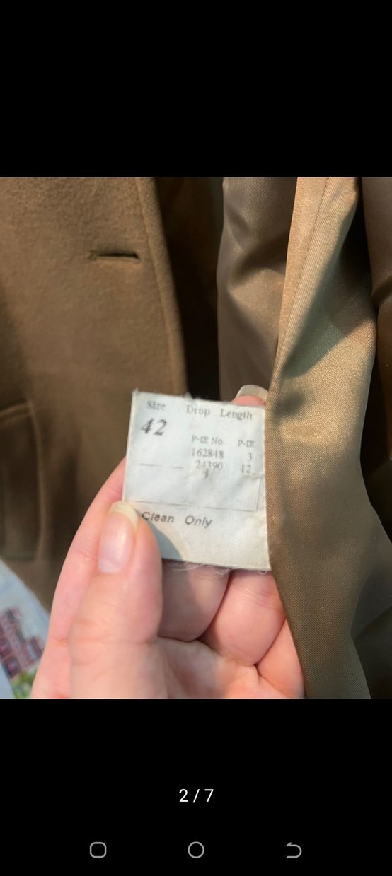 Düğmeli Kahverengi Süet Erkek Kaban - Görsel 2