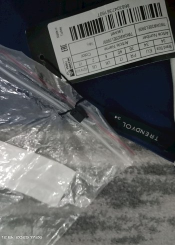 Mavi Uzun Kemerli Kadın - Görsel 3