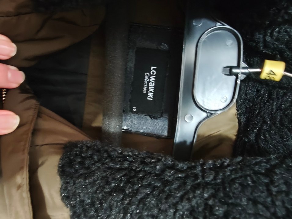 yeşil Kemerli Midi Kadın Kışlık Mont - Görsel 3