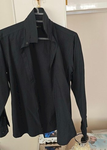 Defacto Turkuaz Denim Erkek Gömlek - Rahat Kesim