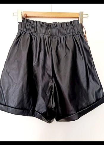 Suni Deri Şort - Görsel 6