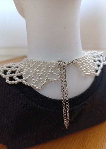 İncili Seyyar Yaka / Kolye - Görsel 5