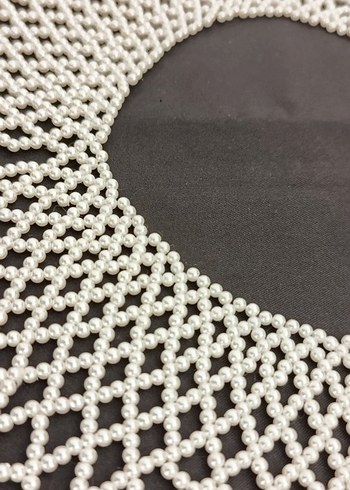 İncili Seyyar Yaka / Kolye - Görsel 7