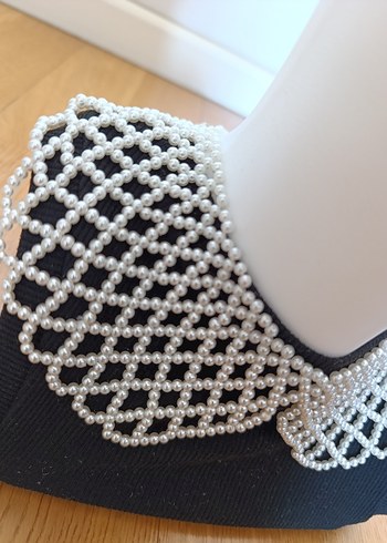 İncili Seyyar Yaka / Kolye - Görsel 2