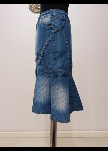 Roberto Cavalli Kot Etek - Görsel 2