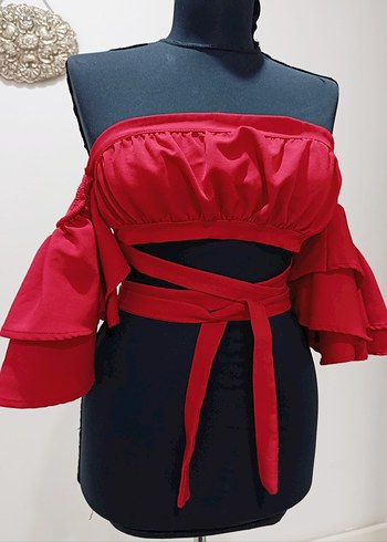 Kırmızı Büstiyer - Görsel 3