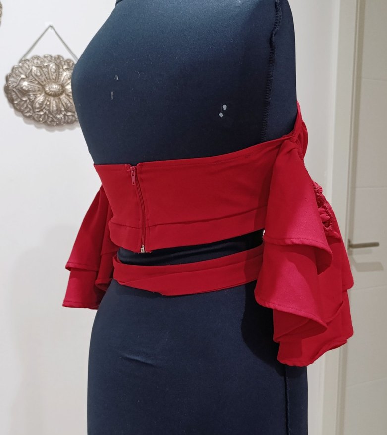 Kırmızı Büstiyer - Görsel 5