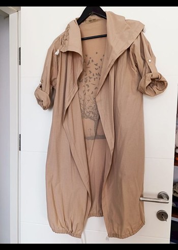 Arkası Kuş Desenli Kimono - Görsel 3