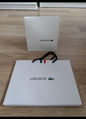 Lacoste Karton Poşet/Hediye Peketi