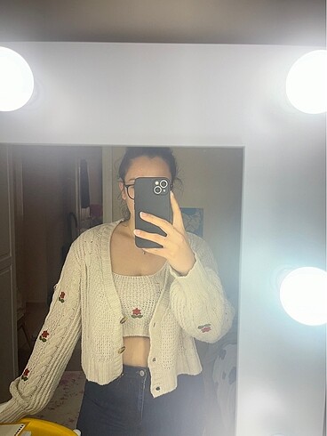 xl Beden Crop hırka