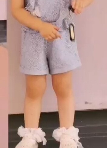 4 Yaş Beden Kız çocuk tulum