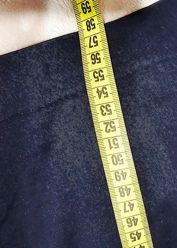 Lacivert Piliseli Keten Kadın etek - Görsel 5