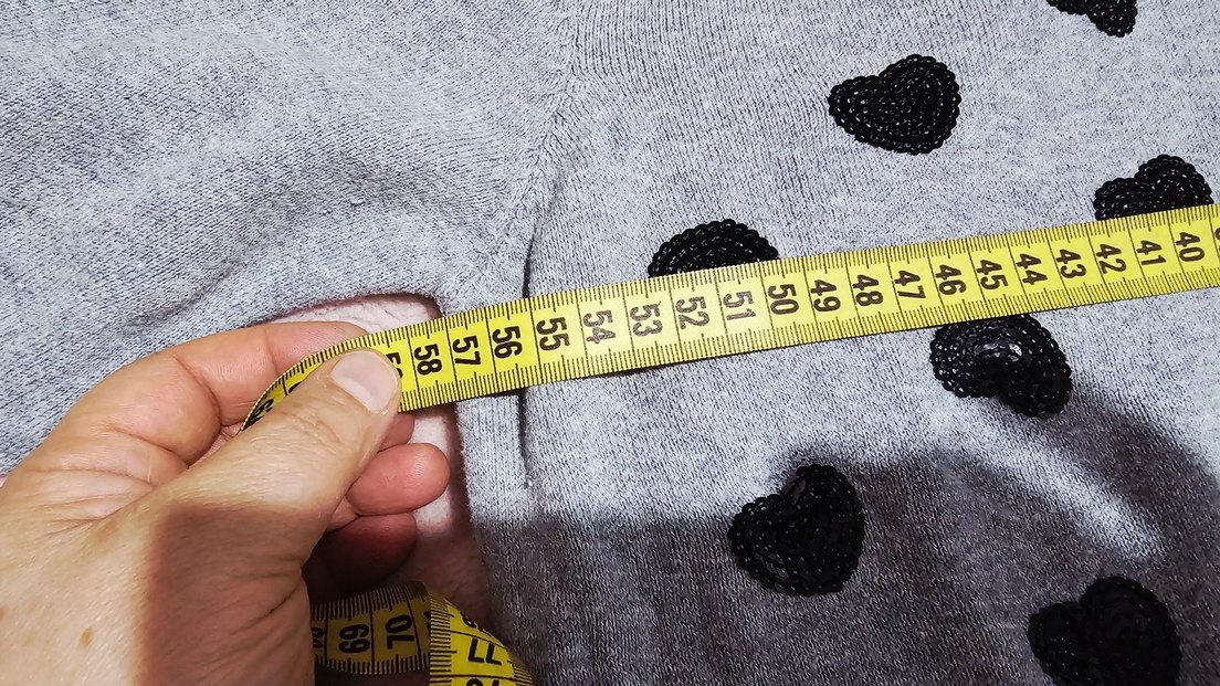 Gri Uzun Kollu Düğmeli Kadın Triko - Görsel 5