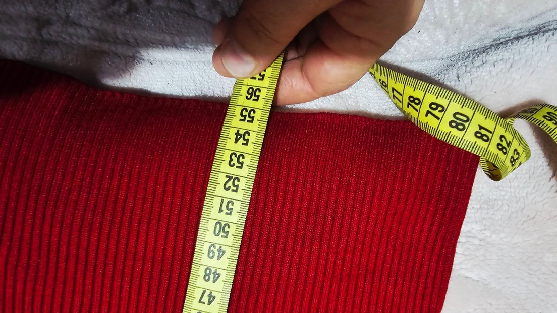 koton Koyu Kırmızı V Yaka Kadın Kazak - Görsel 4