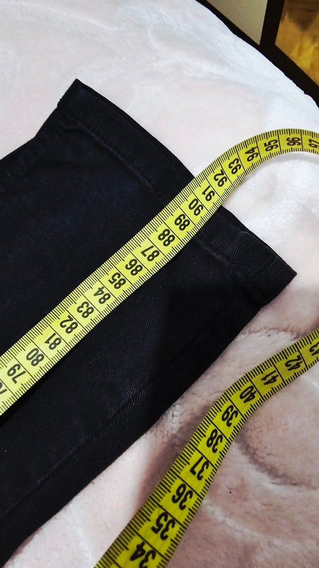 Siyah Kadın Denim Pantolon - Görsel 5