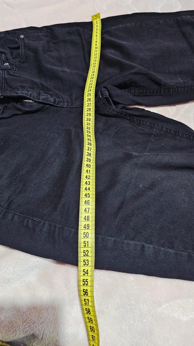 Siyah Kadın Denim Pantolon - Görsel 4