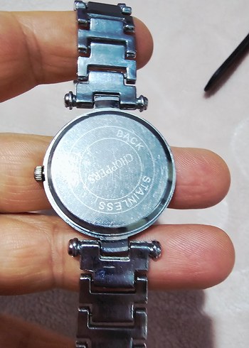 Gri Klasik bayan  Kol Saati - Görsel 2