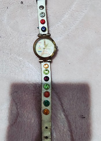 Renkli Payetli Paris Kulesi Kadın Saati - Görsel 4