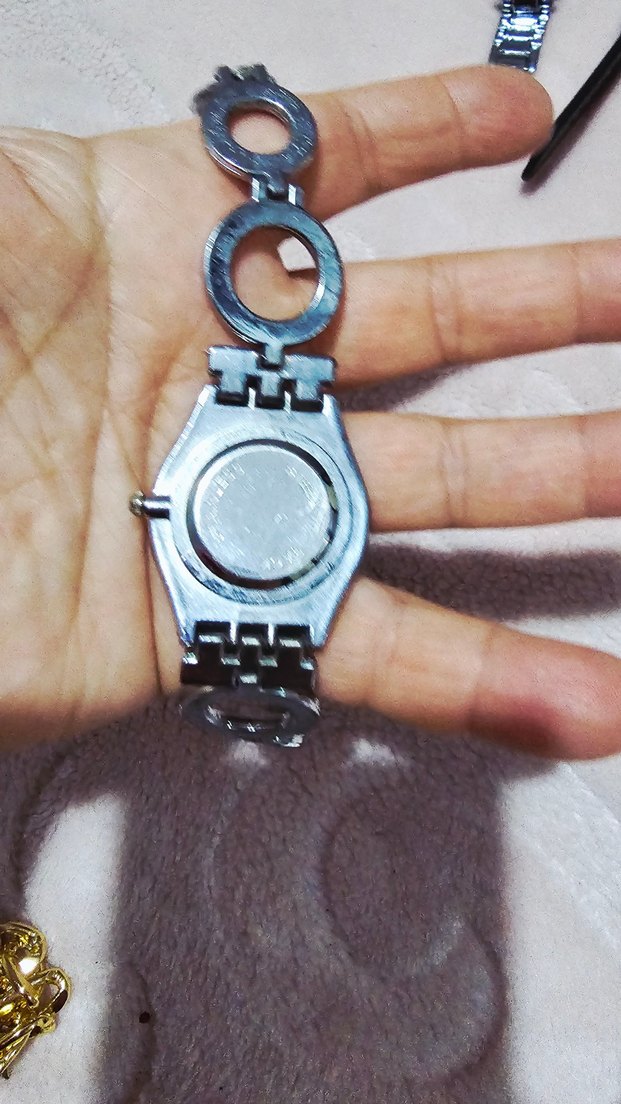 Gri Kadın Kol Saati, Tokalı, Minimalist - Görsel 2