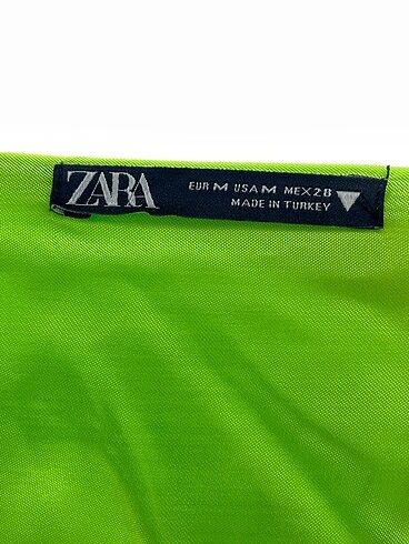 m Beden yeşil Renk Zara Mini Üst %70 İndirimli.