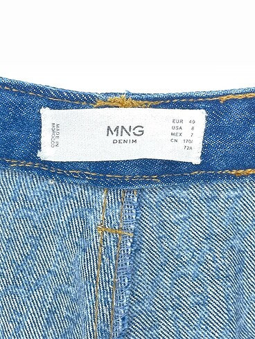 40 Beden mavi Renk Mango Jean / Kot %70 İndirimli.