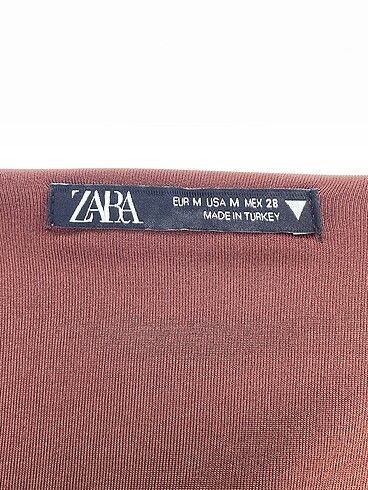 m Beden kahverengi Renk Zara Bluz %70 İndirimli.