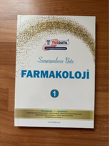  Farmakoloji Tusdata Şampiyonlar Notu