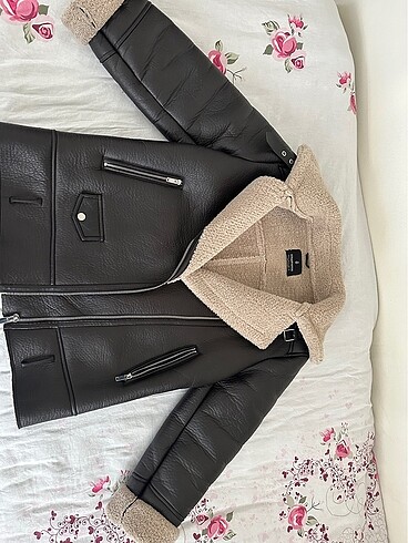s Beden Stradivarius Çok Satan Biker Ceket