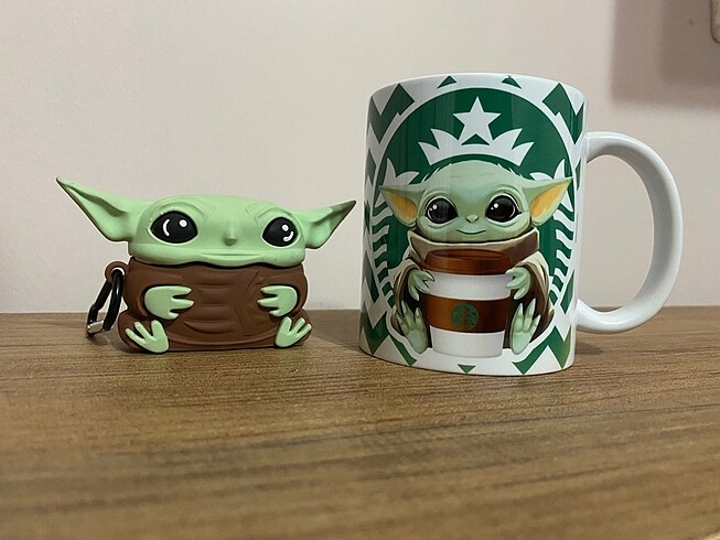 Baby yoda baskılı kupa