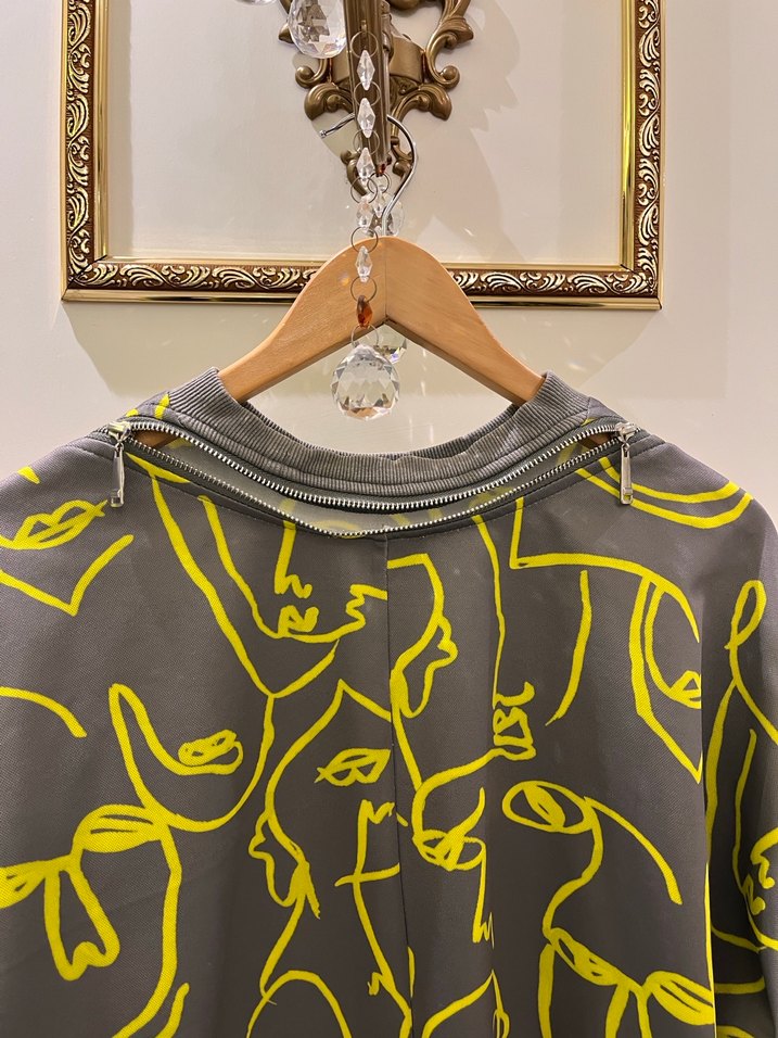 Twist Gri Sweatshirt - Görsel 5