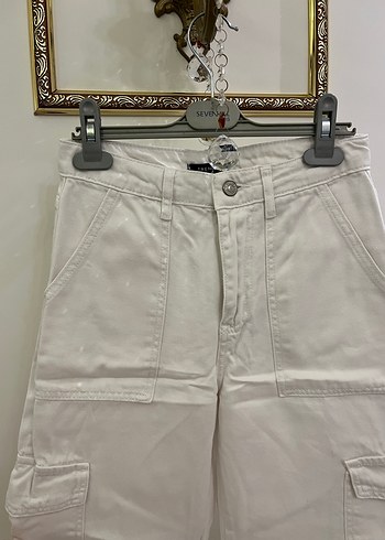 Kadın Beyaz Pantolon - Görsel 2