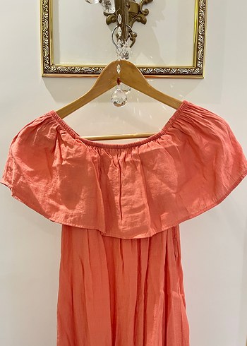 Straplez Kadın Elbise - Görsel 2