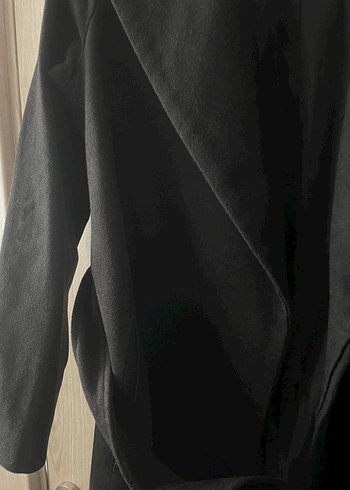 Siyah Kuşaklı Uzun Kaban - Görsel 2