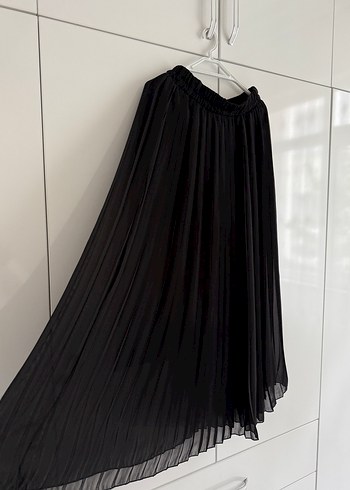 Siyah tül Uzun etek - Görsel 4