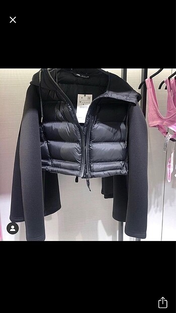 zara crop mont dalgıç kumaş