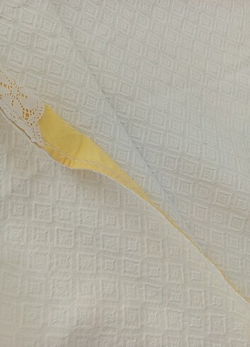 Tek kişilik pike yatak örtüsü - Görsel 5