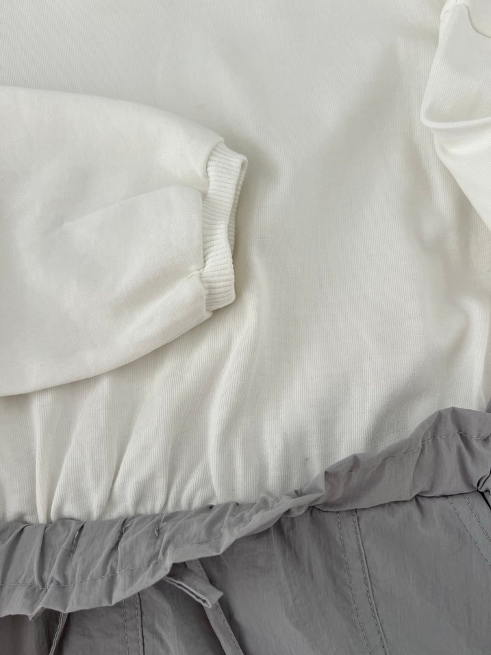 Kazak etek görünümlü elbise - Görsel 4