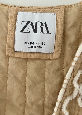 Bej Nakışlı Dantelli Bohem Yelek - Görsel 3