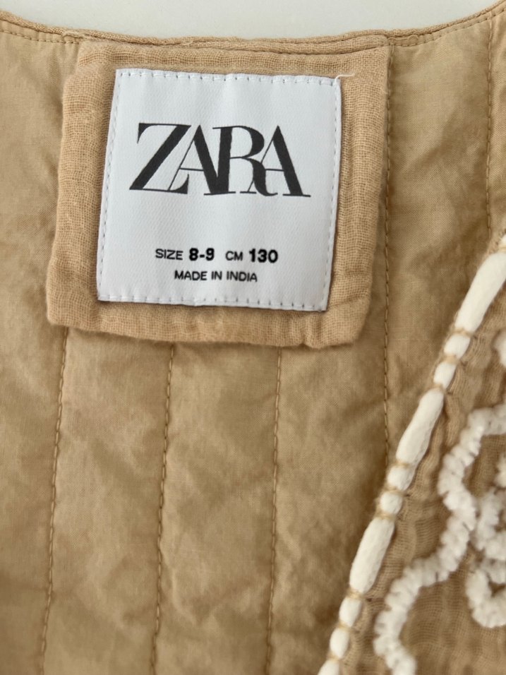 Bej Nakışlı Dantelli Bohem Yelek - Görsel 3