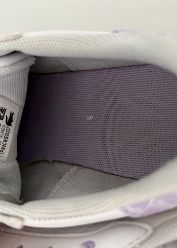 Lacoste Beyaz kız çocuk  Spor Ayakkabı - Görsel 2