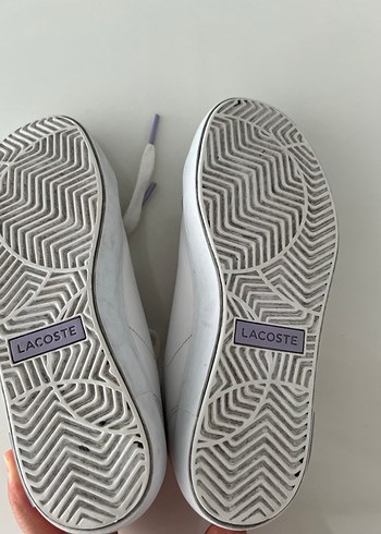 Lacoste Beyaz kız çocuk  Spor Ayakkabı - Görsel 5