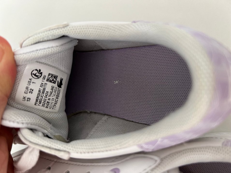 Lacoste Beyaz kız çocuk  Spor Ayakkabı - Görsel 2