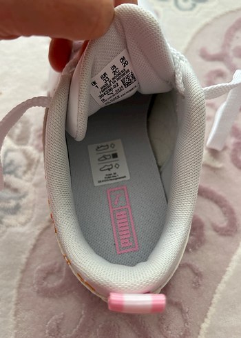 Beyaz Platform Topuklu Kız çocuk ayakkabı - Görsel 8