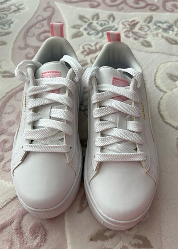 Beyaz Platform Topuklu Kız çocuk ayakkabı - Görsel 2