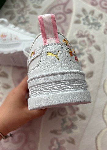 Beyaz Platform Topuklu Kız çocuk ayakkabı - Görsel 5