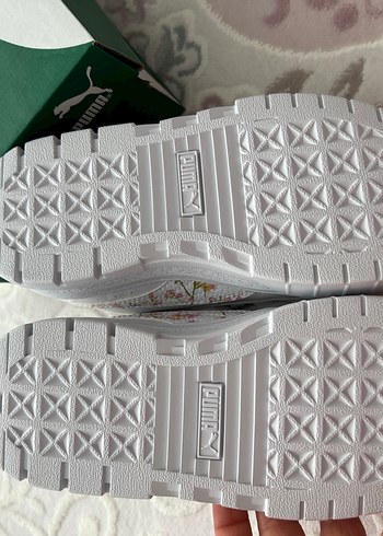 Beyaz Platform Topuklu Kız çocuk ayakkabı - Görsel 7