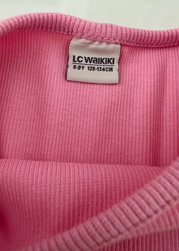 Pembe Kolsuz Kız Çocuk Elbise - Görsel 3