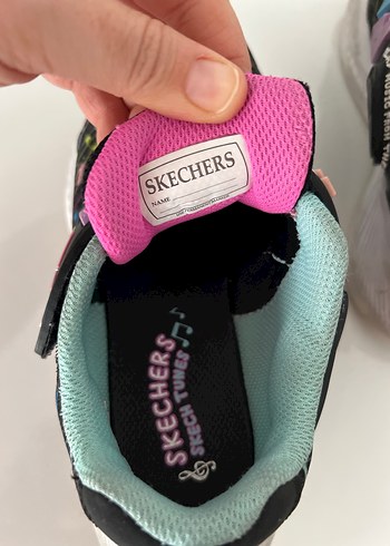 Renkli Kız Çocuk Spor Ayakkabı Skechers - Görsel 4